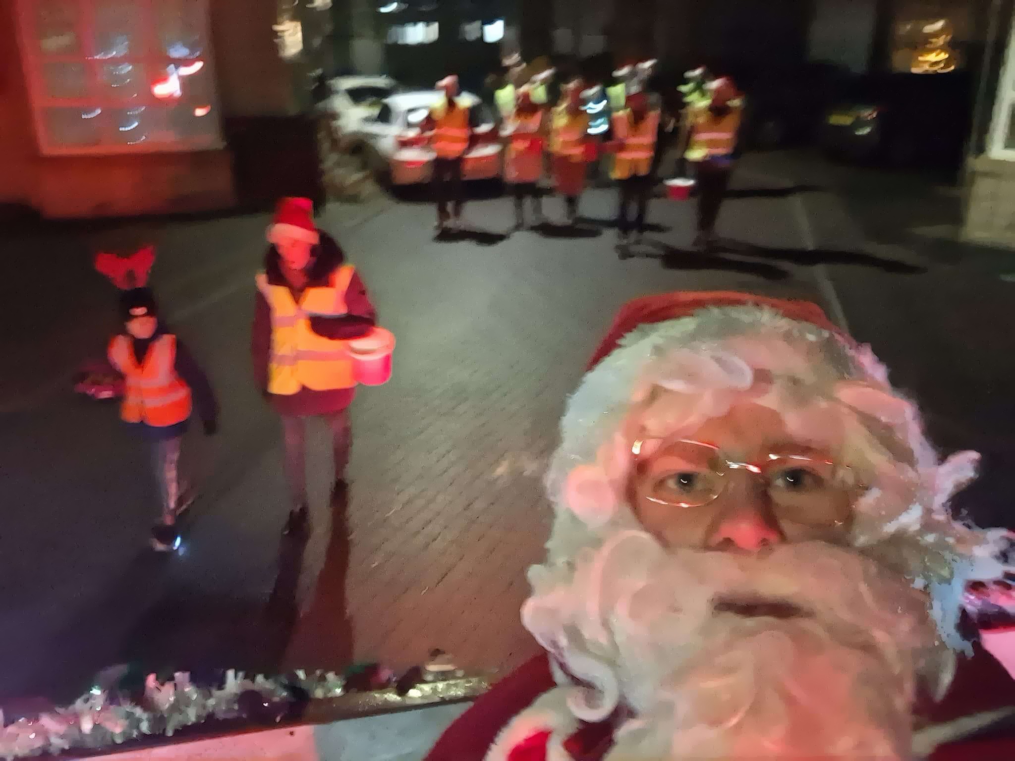 Dan as Santa